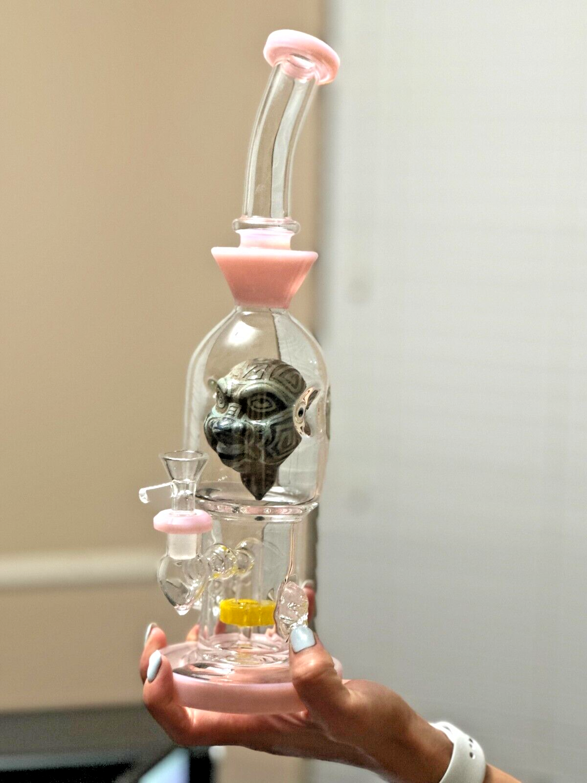 13.5"  Bong ALIEN Glass Water Pipe MONSTER USA