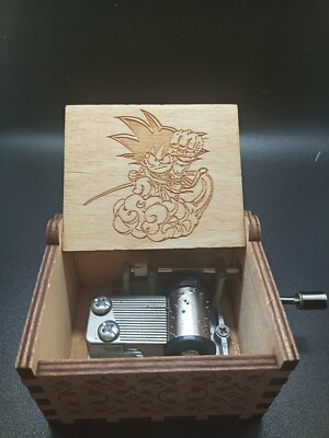  hand crack DB music box plays Tapion