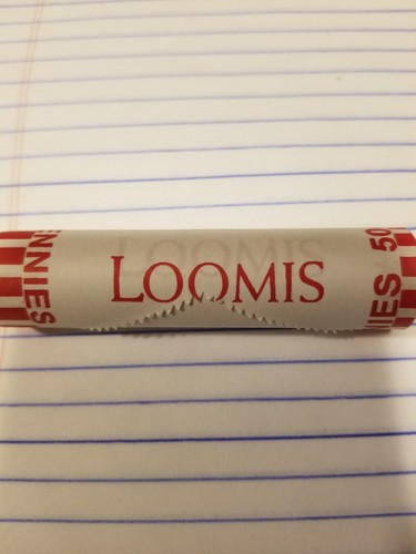 2012D LINCOLN SHIELD CENT UNCIRCULATED ORIGINAL PENNY SEALED ROLL Loomis