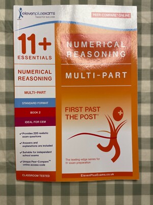 11+ Essential Numerical Reasoning: Multi-part Book 2 (New, Never Used)