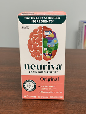Neuriva Brain Supplement Original 42 Capsules EXP - 2/25