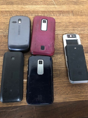 Metro PCS Cellphone Lot Of 5 Smart And Basic