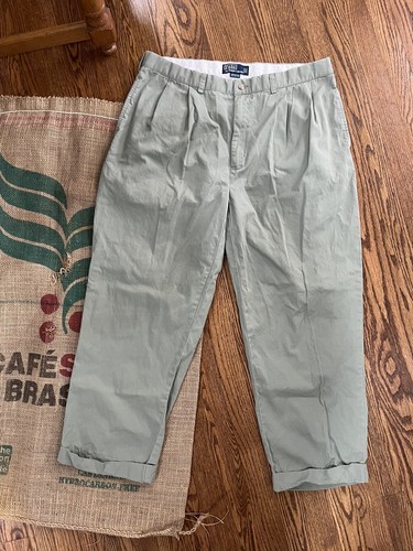 Polo by Ralph Lauren HAMMOND PANT 32×30 Vintage 90s Polo Ralph Lauren Hammond Chino Pant Men's Sz