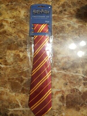 Harry Potter Tie, Gryffindor Halloween Costume Accessories #279