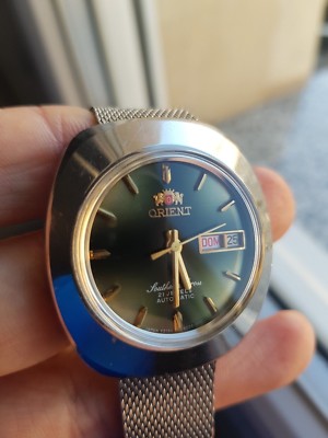 Reloj orient automático 21 jewels antiguo new arrivals