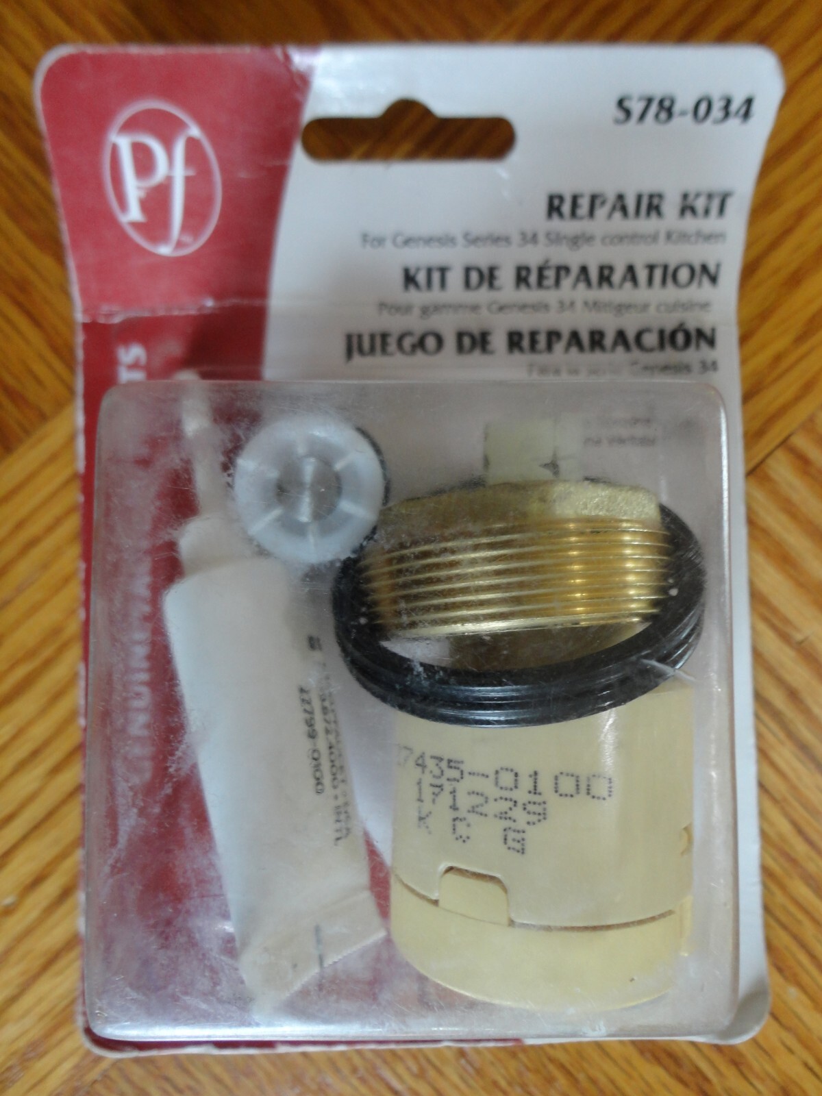 Price Pfister S78-034 Genesis Series 34 Single Control Kitchen Faucet Repair Kit