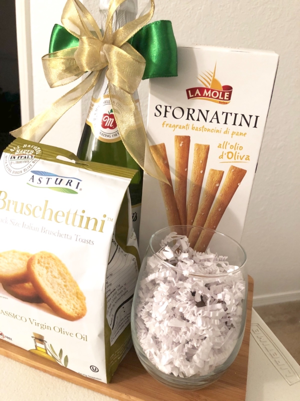 Italian Themed Thank You - Appreciation - or Housewarming Gourmet Gift Basket