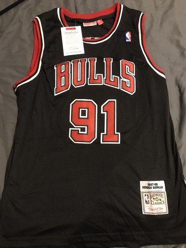 Mitchell &amp; Ness - 【激レア】 Dennis Rodman jersey DENNIS RODMAN MEN'S MITCHELL & NESS 95-96' SWINGMAN JERSEY