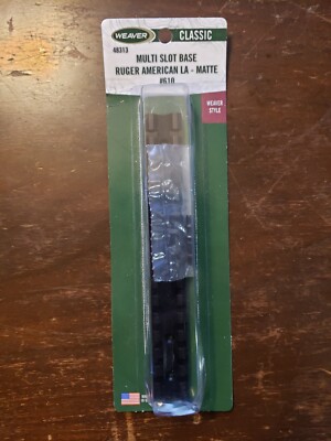 Weaver 48313  Multi Slot Base for Ruger American Long Action
