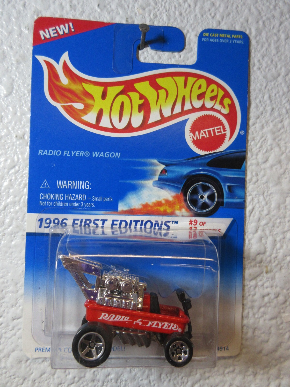 1996 First Editions Hot Wheels RADIO FLYER WAGON #374