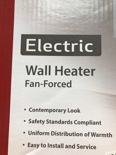 Fahrenheat 4,000 - Watt 240-Volt Forced Air Heater Model # FZL4004F