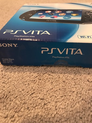 Ps Vita (Box Only) Black PCH 1001 psvita Playstation Portable. Box only