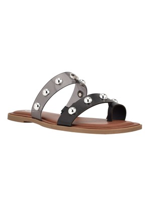 Женские босоножки GBG LOS ANGELES с двойным ремешком Ritsa Slip On Slide, 9,5 М