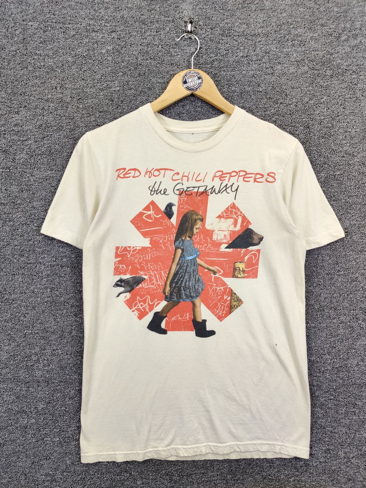 Red Hot Chili Peppers Tシャツ グレー RED HOT CHILI PEPPERS T-shirt -RHCP - Vintage -Lollapalooza