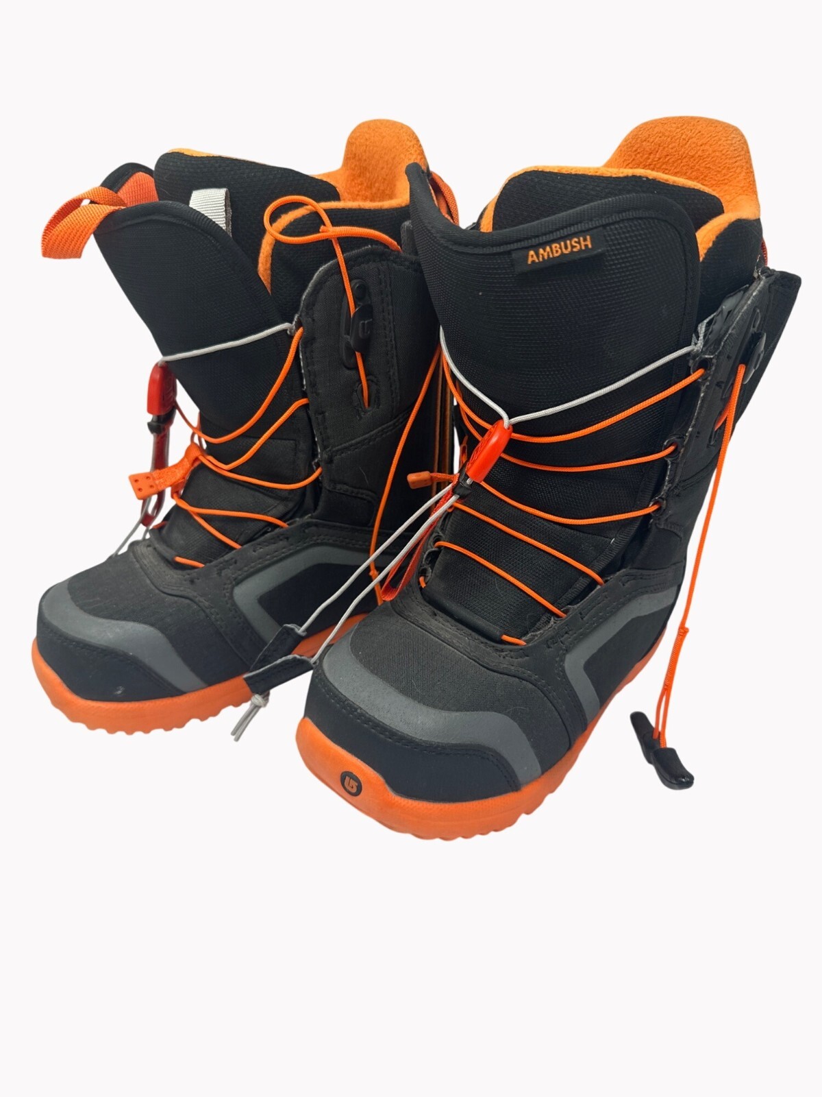 Burton Youth Ambush Smalls Snowboard Boots Size 4 Black
