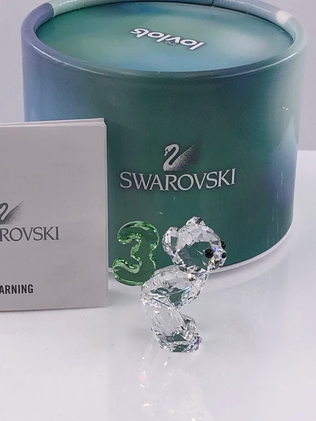 スワロフスキークリスベア NO3 Swarovski Kris Bear Number Three