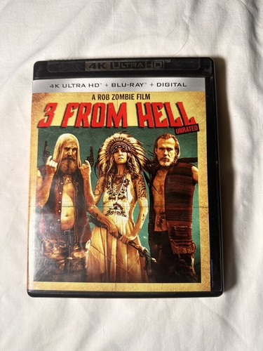 デビルシャドーDVD 3枚セット 3 From Hell 4k Ultra HD + Blu-Ray 2019 (Rob Zombie