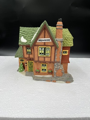Dept 56 Heritage Village Browning Cottage 1994 Dickens Village Series #5824-6