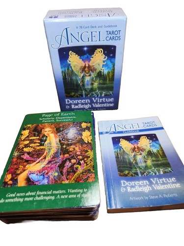 ANGEL TAROT CARDS ドリーン・バーチュー ANGEL TAROT CARDS 78 CARD DECK & GUIDEBOOK DOREEN VIRTUE