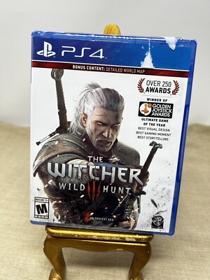 The Witcher 3: Wild Hunt PlayStation 4 PS4 Launch Bonus Edition New Sealed