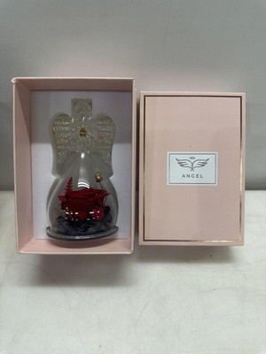 Yamonic Rosa Eterna Ángel Regalos para Mujer,Ángel Figura Regalos DEFECTUOSOS