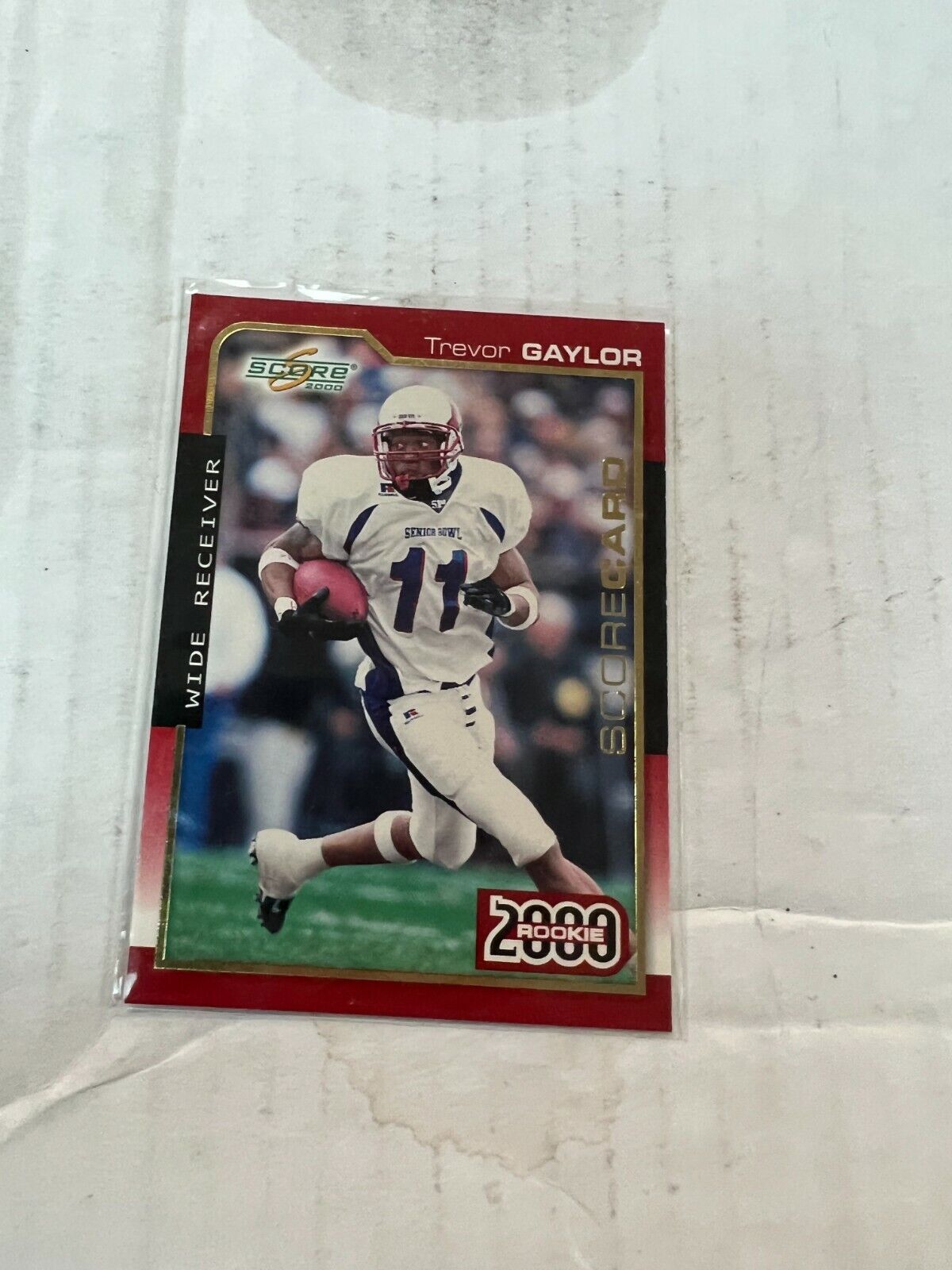 Trevor Gaylor 2000 Scorecard Rookie Card #323 Serial #0125/2000. rookie card picture