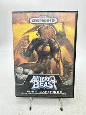 Altered Beast (Sega Genesis, 1989) Complete CIB TESTED!