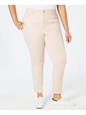 

HILFIGER JEANS Женские розовые джинсы скинни Plus, Розовый, W8LK0392