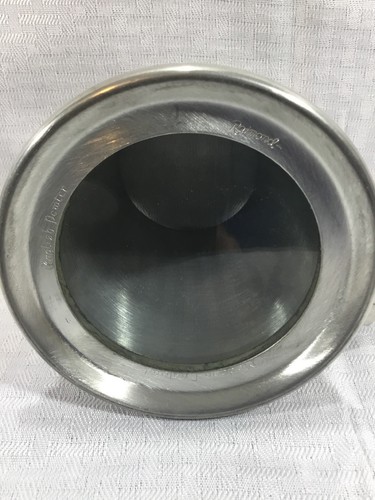 Vintage Raimond Viners English Pewter Glass Bottom Tankard or Stein/ mug