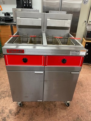 Vulcan Stainless Steel Propane Gas Fryer 2GRS35 - LPG