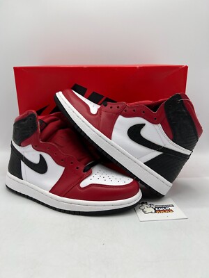 Nike Air Jordan 1 High OG Satin Snake Chicago Size 5.5 Women/4 Men CD0461-601