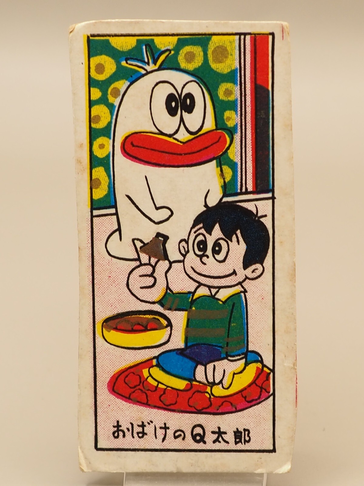MENKO Obake no Q-taro 4587012 card 1960s Vintage Japan