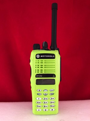 Motorola HT1250 VHF Full Keypad DTMF With Charger Handheld Radio Green. Buy it now for 189.95