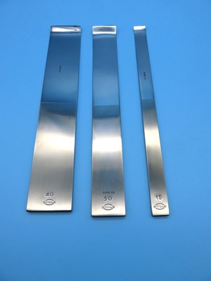 LOT of 3 Stille DePuy Lambotte Osteotome CVD Surgical Orthopedic 15mm 30mm 40mm