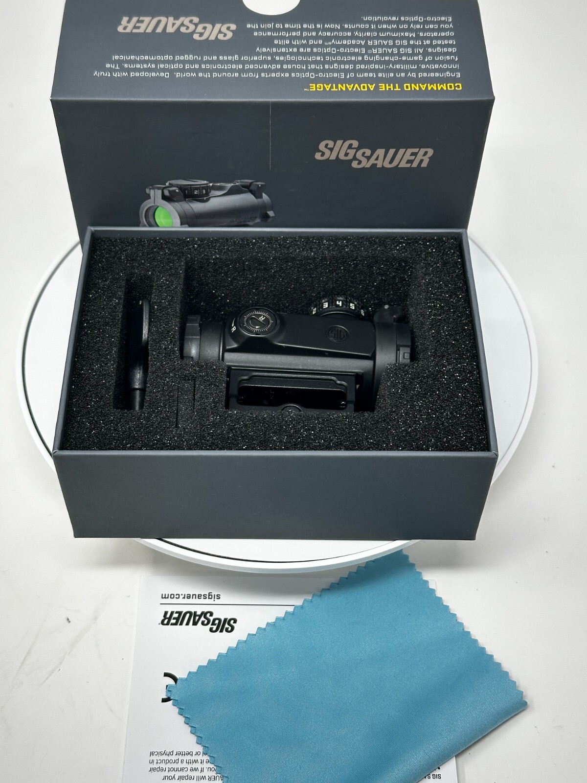 SIG SAUER Romeo MSR Green Dot Sight | eBay
