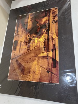 John Akhtar    Signed Photograph Art 24'' x 18''  ''Abagail's Alley''