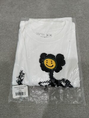 KAWS X Cactus Plant Flea Market T-Shirt White (KAWS-SS05) Size XL