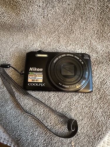 【RO71】NIKON COOLPIX S6800 デジカメ Nikon COOLPIX S6800 Digital Camera (White) 26444 B&H Photo Video