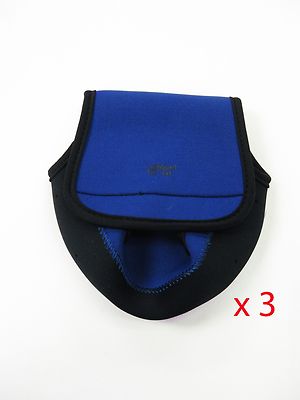 Spinning Reel Cover 3pcs combo (Medium size; for reel from 2000 to 6000 series)