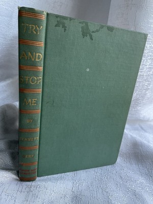 Try and Stop Me by Bennett Cerf HC 1944