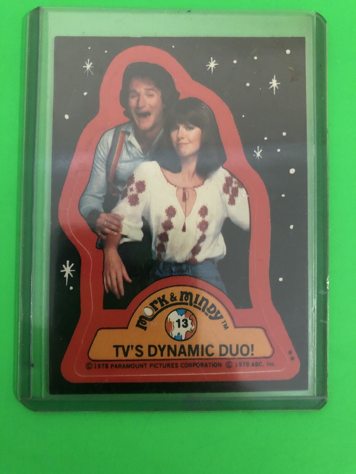 Collectors Trading Cards 1978 MORK MINDY
