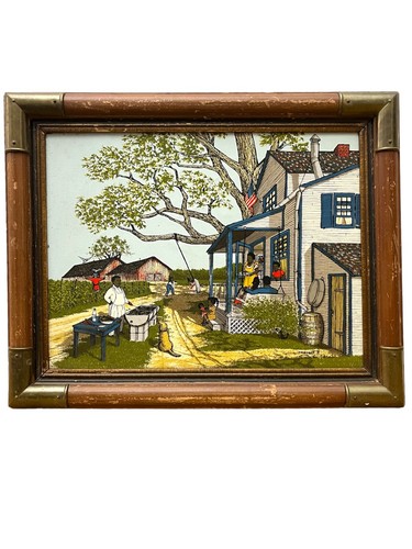 h hargrove original oil painting American Family | eBay