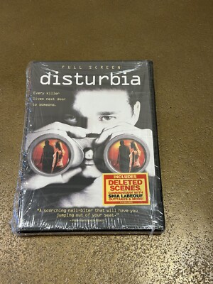 Brand New Disturbia (DVD, 2007) SEALED, Includes Deleted Scenes