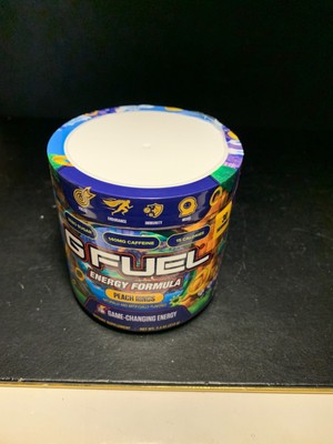 GFuel Sonic The Hedgehog Peach Rings Energy Formula Powder 30 Servings Exp 04/26