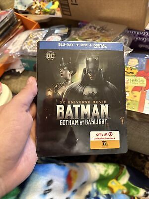 *New Sealed US* Batman: Gotham By Gaslight Blu-Ray Steelbook Target Exclusive
