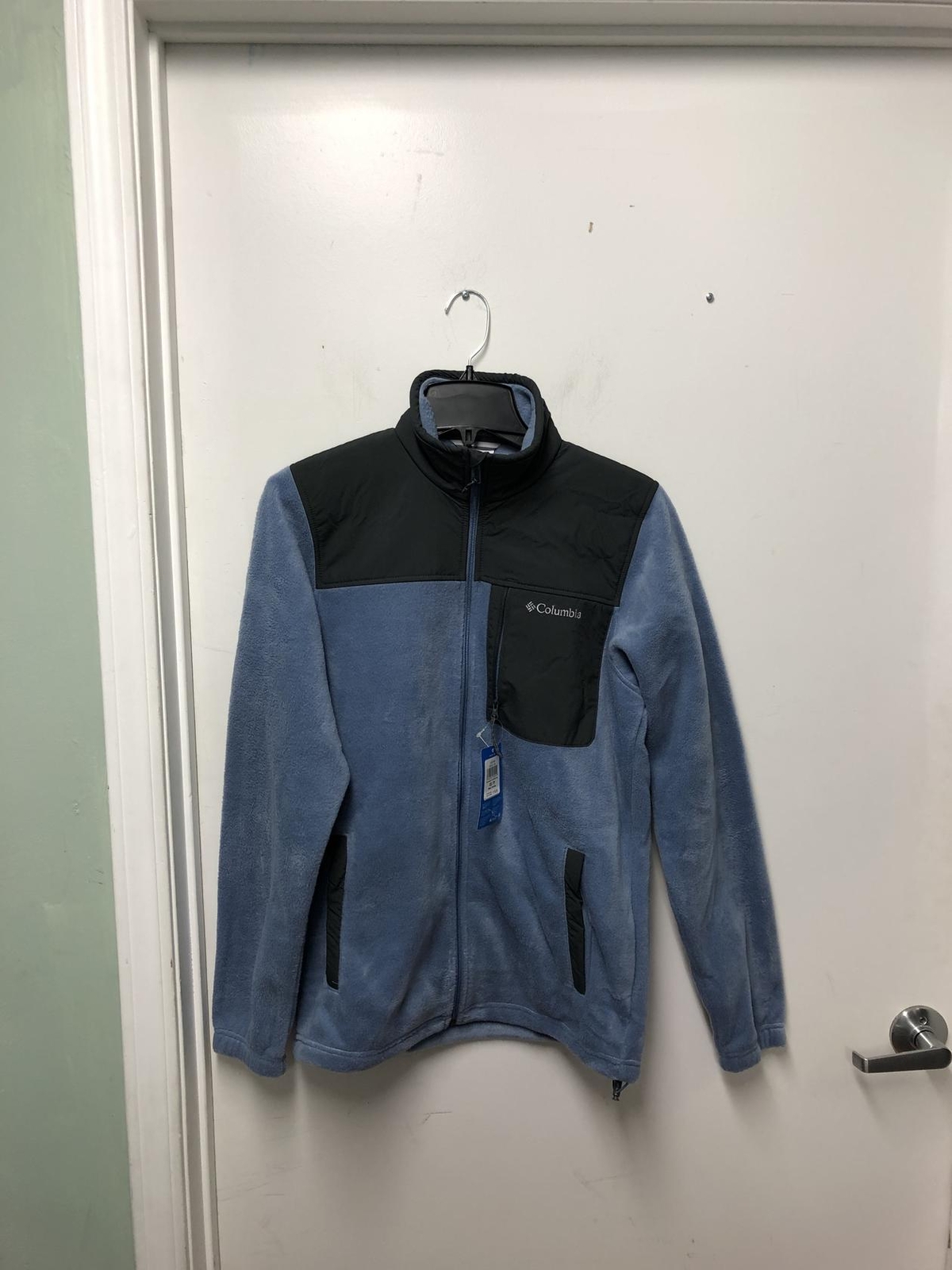 Columbia Men's Granite Steens Mountain Overlay Fleece Jacket Blue