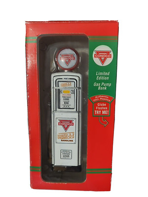 Conoco Limited Edition Gas Pump Coin Bank