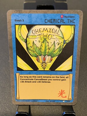 2024 Cannabeast TCG: Chemical THC (Non Holo) (Seed Rarity) (NM)