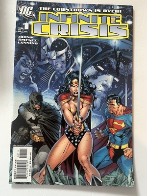 DC Comics Infinite Crisis #1 JIM LEE COVER Geoff Johns 2005 1ST PRINT NEW UNREAD