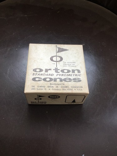 2 Orton Cone 05 Small 1-1/8” Pyrometric Cones For Ceramic Kilns 50 Per Box (100)